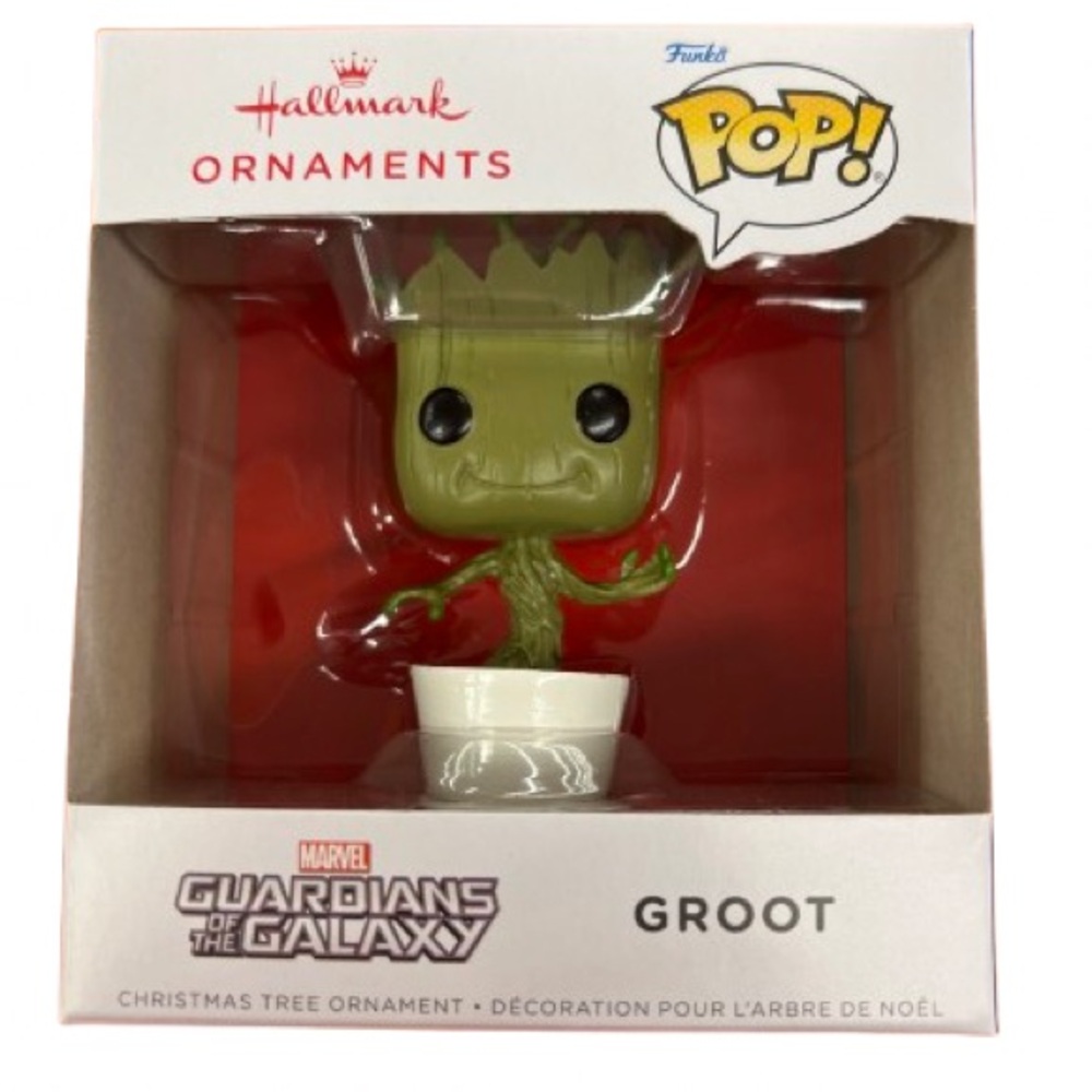 #626 Funko pop Marvel Guardians of the Galaxy Groot ornaments by Hallmark